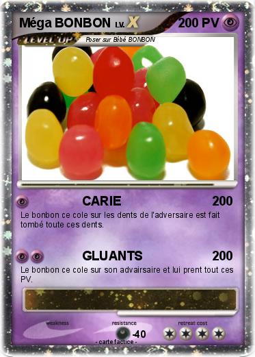 Pokemon Méga BONBON