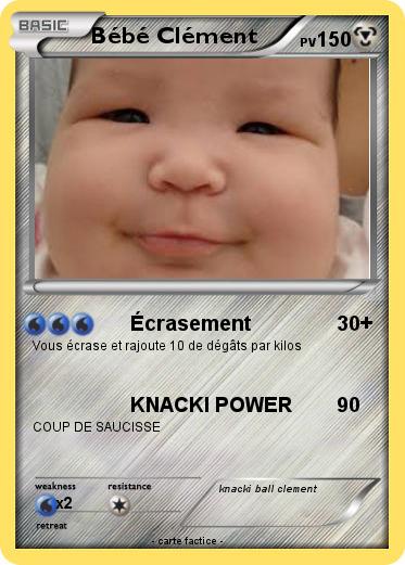 Pokemon Bébé Clément