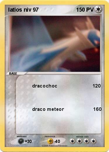 Pokemon latios niv 97