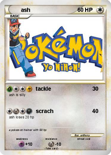 Pokemon ash