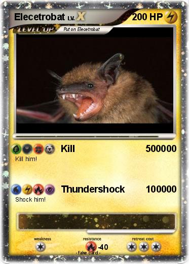 Pokemon Elecetrobat