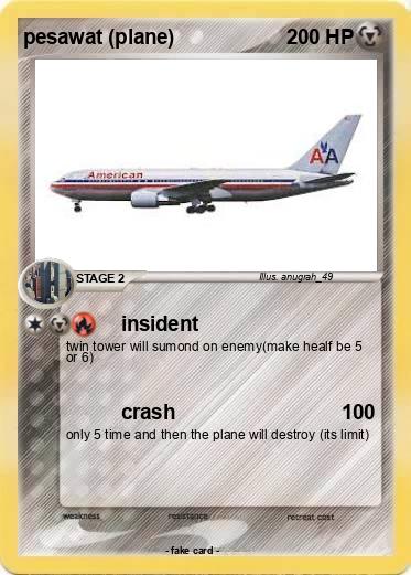 Pokemon pesawat (plane)