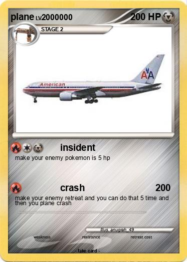 Pokemon plane