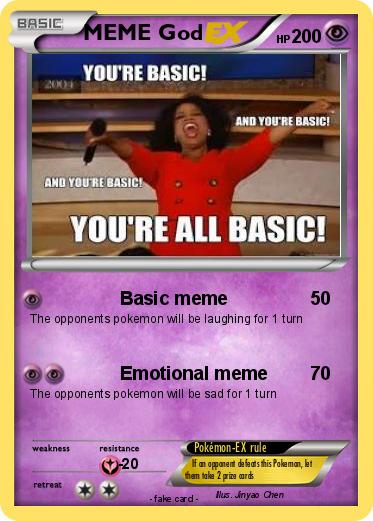 Pokemon MEME God
