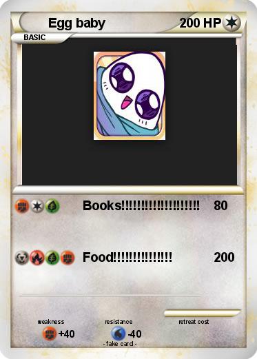 Pokemon Egg baby