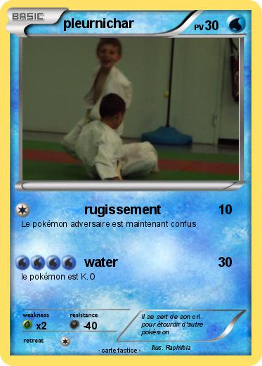 Pokemon pleurnichar
