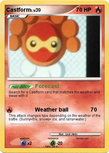 Pokemon Castform