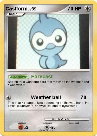 Pokemon Castform