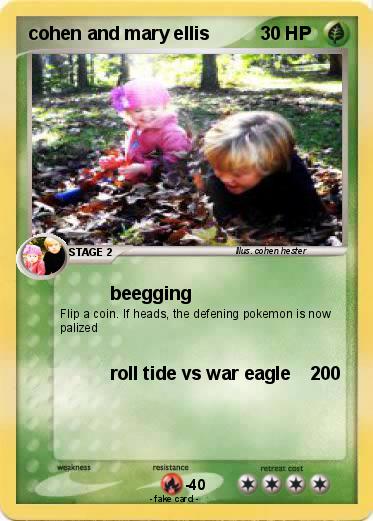 Pokemon cohen and mary ellis