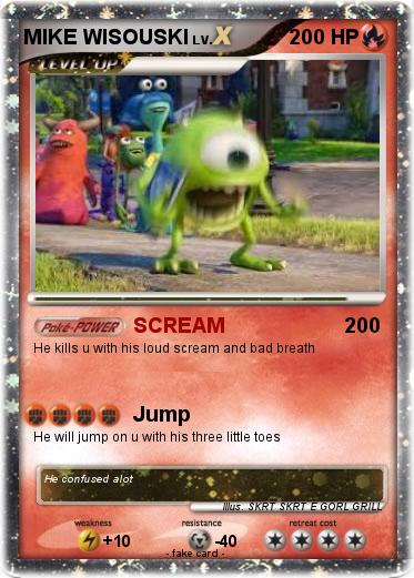 Pokemon MIKE WISOUSKI