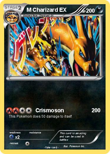 Pokemon M Charizard EX