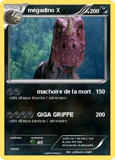 Pokemon mégadino X