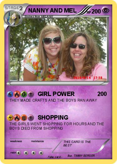Pokemon NANNY AND MEL
