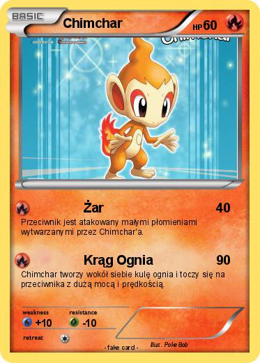 Pokemon Chimchar