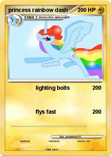 Pokemon princess rainbow dash