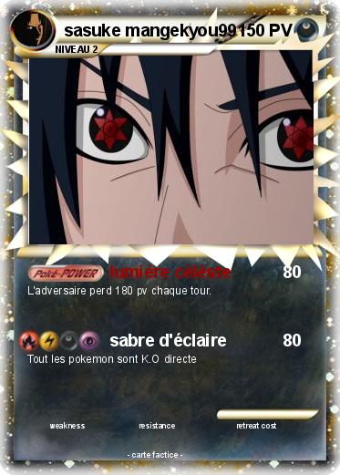 Pokemon sasuke mangekyou99