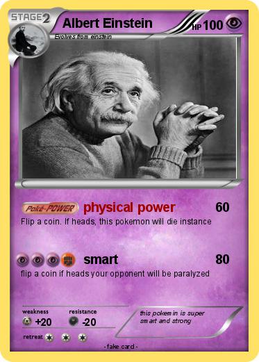 Pokemon Albert Einstein