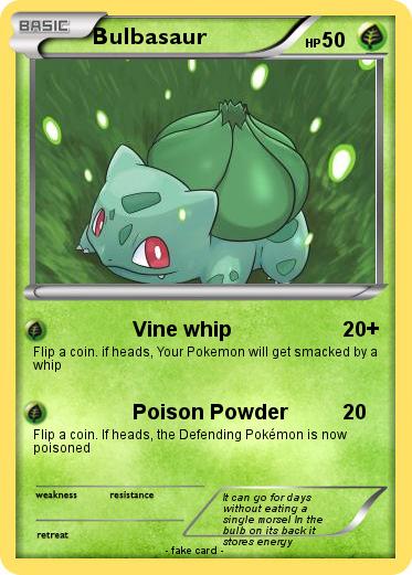 Pokemon Bulbasaur