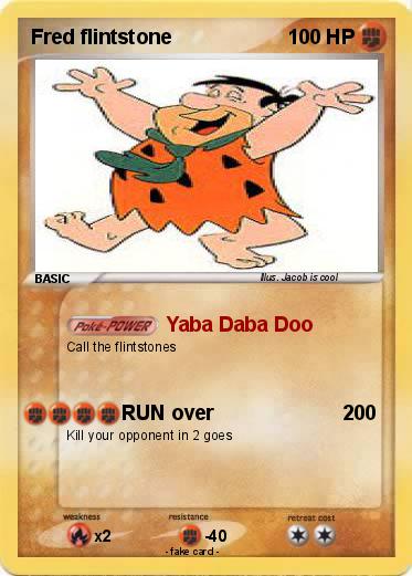 Pokemon Fred flintstone