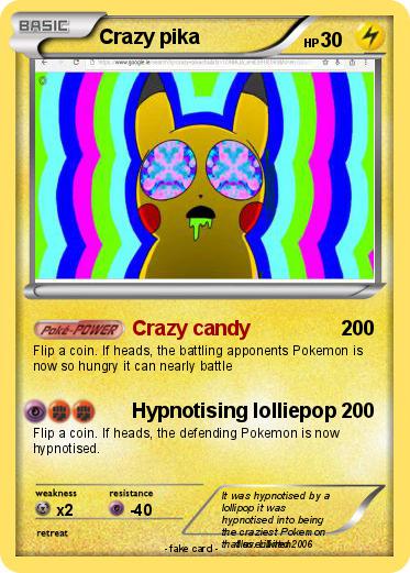 Pokemon Crazy pika