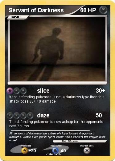 Pokemon Servant of Darkness