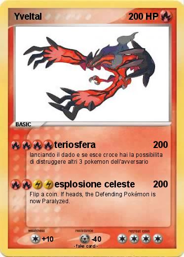 Pokemon Yveltal