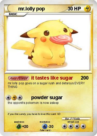 Pokemon mr.lolly pop