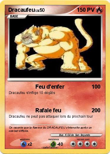 Pokemon Dracaufeu
