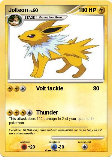 Pokemon Jolteon