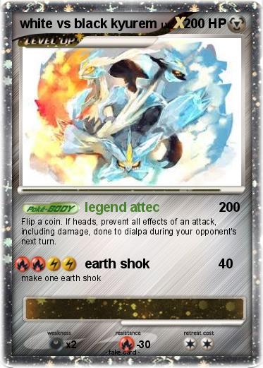 Pokemon white vs black kyurem