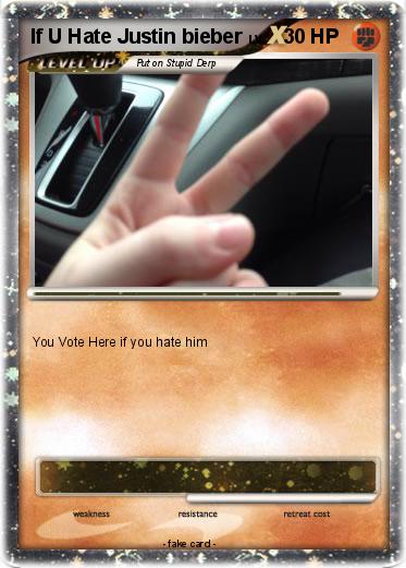 Pokemon If U Hate Justin bieber