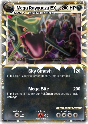 Pokemon Mega Rayquaza EX
