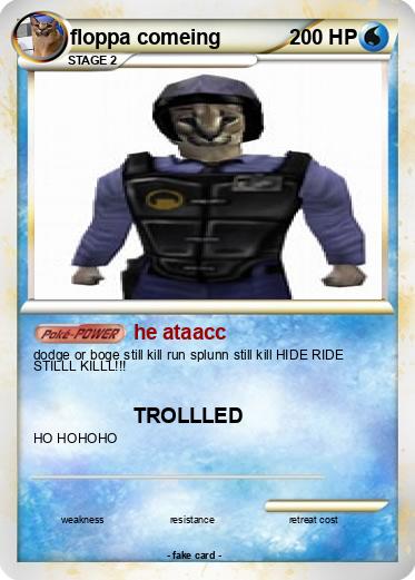 Pokemon floppa comeing