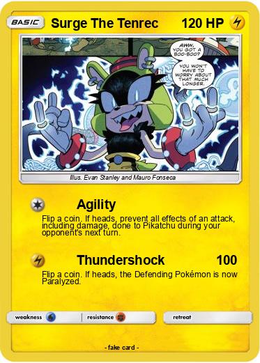 Pokemon Surge The Tenrec