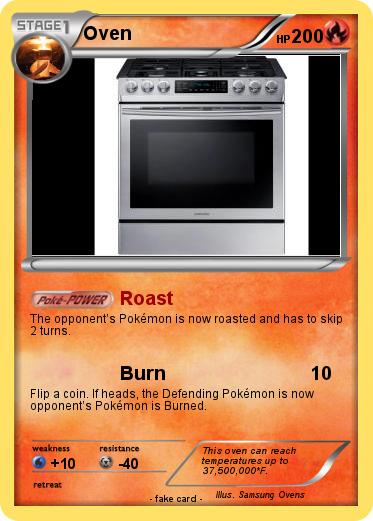 Pokemon Oven