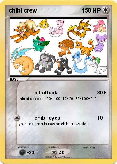 Pokemon chibi crew