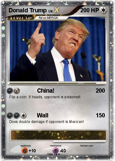Pokemon Donald Trump