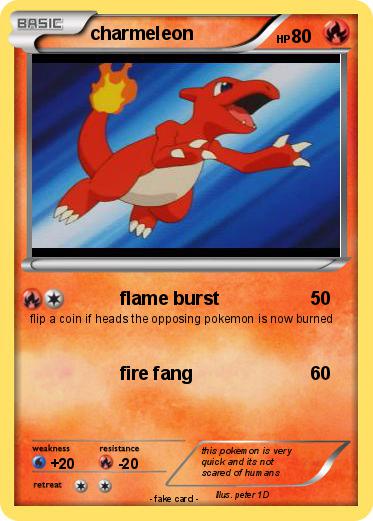 Pokemon charmeleon