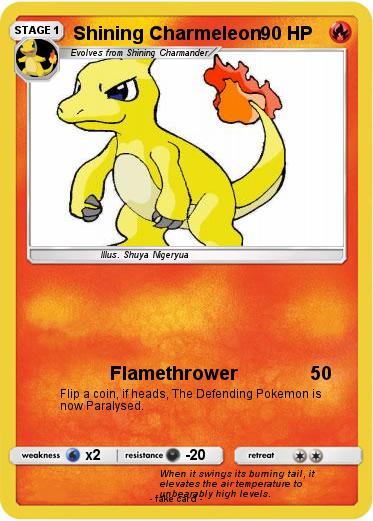 Pokemon Shining Charmeleon