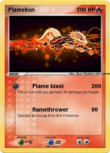 Pokemon Flamelion