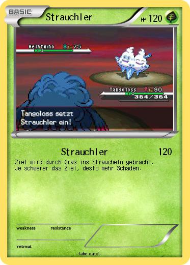 Pokemon Strauchler