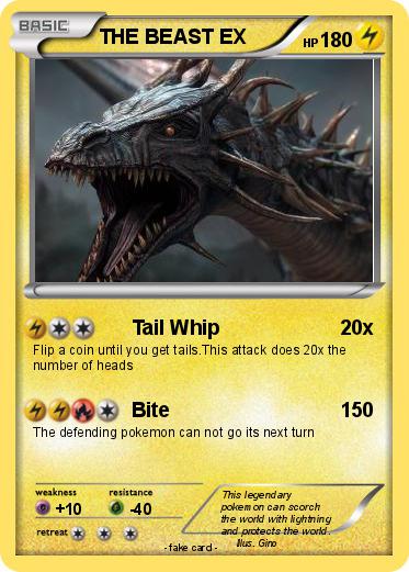 Pokemon THE BEAST EX