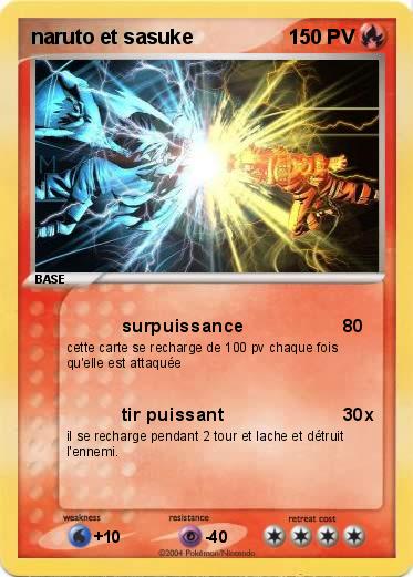 Pokemon naruto et sasuke