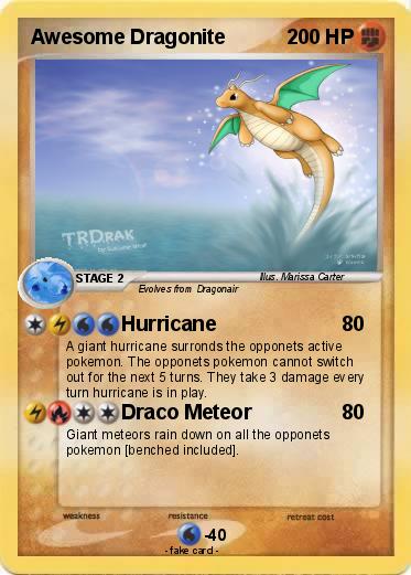 Pokemon Awesome Dragonite