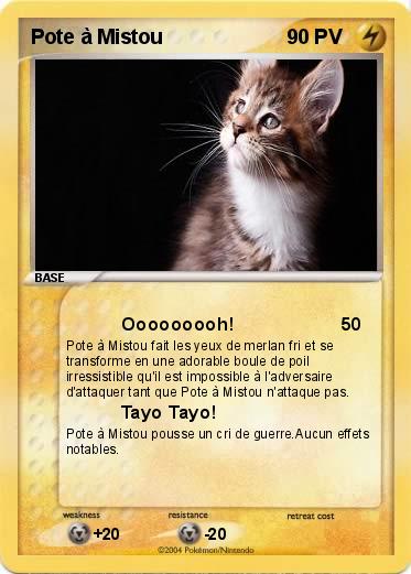 Pokemon Pote à Mistou