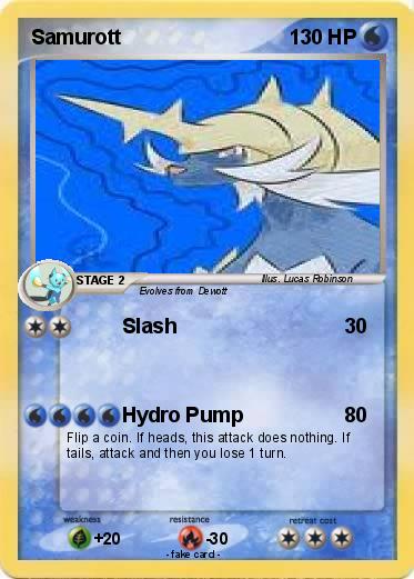 Pokemon Samurott