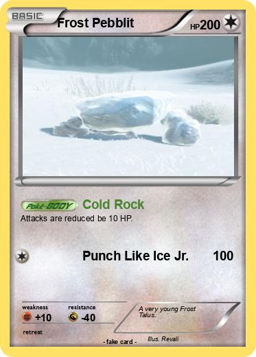 Pokemon Frost Pebblit