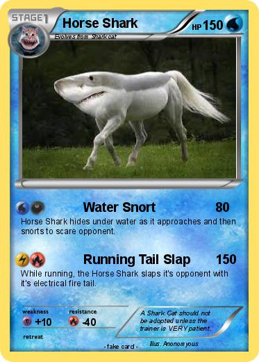 Pokemon Horse Shark