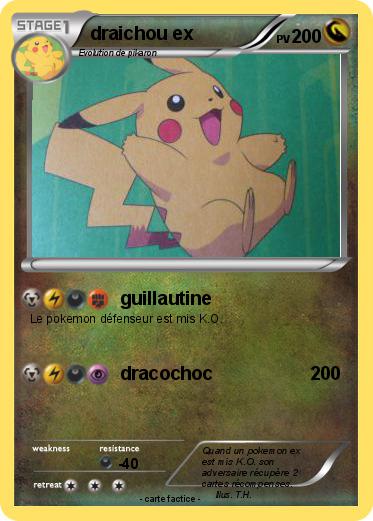 Pokemon draichou ex