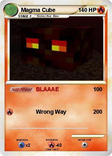 Pokemon Magma Cube